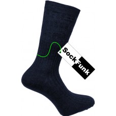 Lambswool Non-Elastic Socks - Navy Lambswool Non-Elastic Socks - Navy